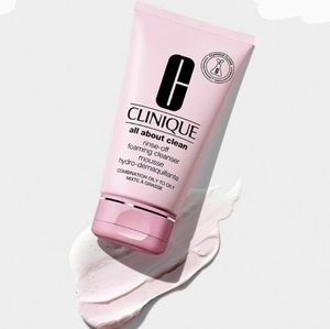 NWT Clinique All About Clean Rinse-off Foaming Cleanser